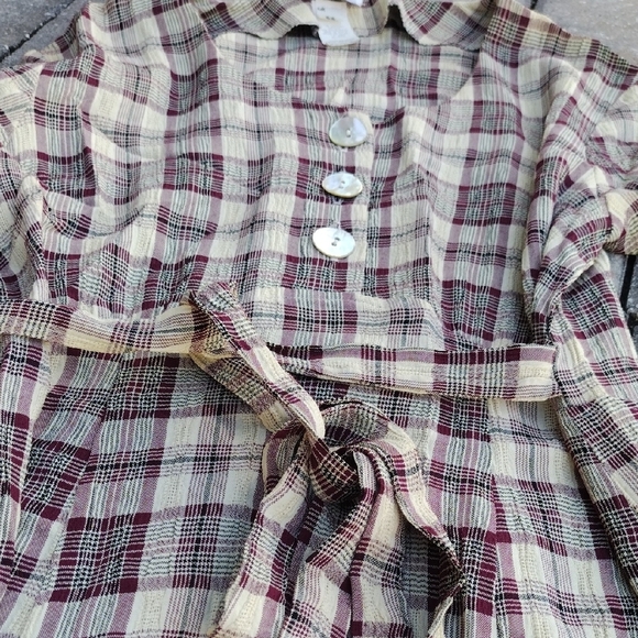 Scarlett Plaid Maxi Dress - Picture 10 of 11